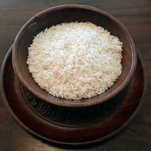 یک پیمانه برنج چند گرم است؟