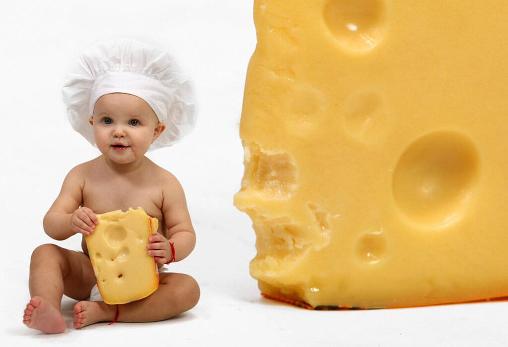 دادن پنیر به کودک
