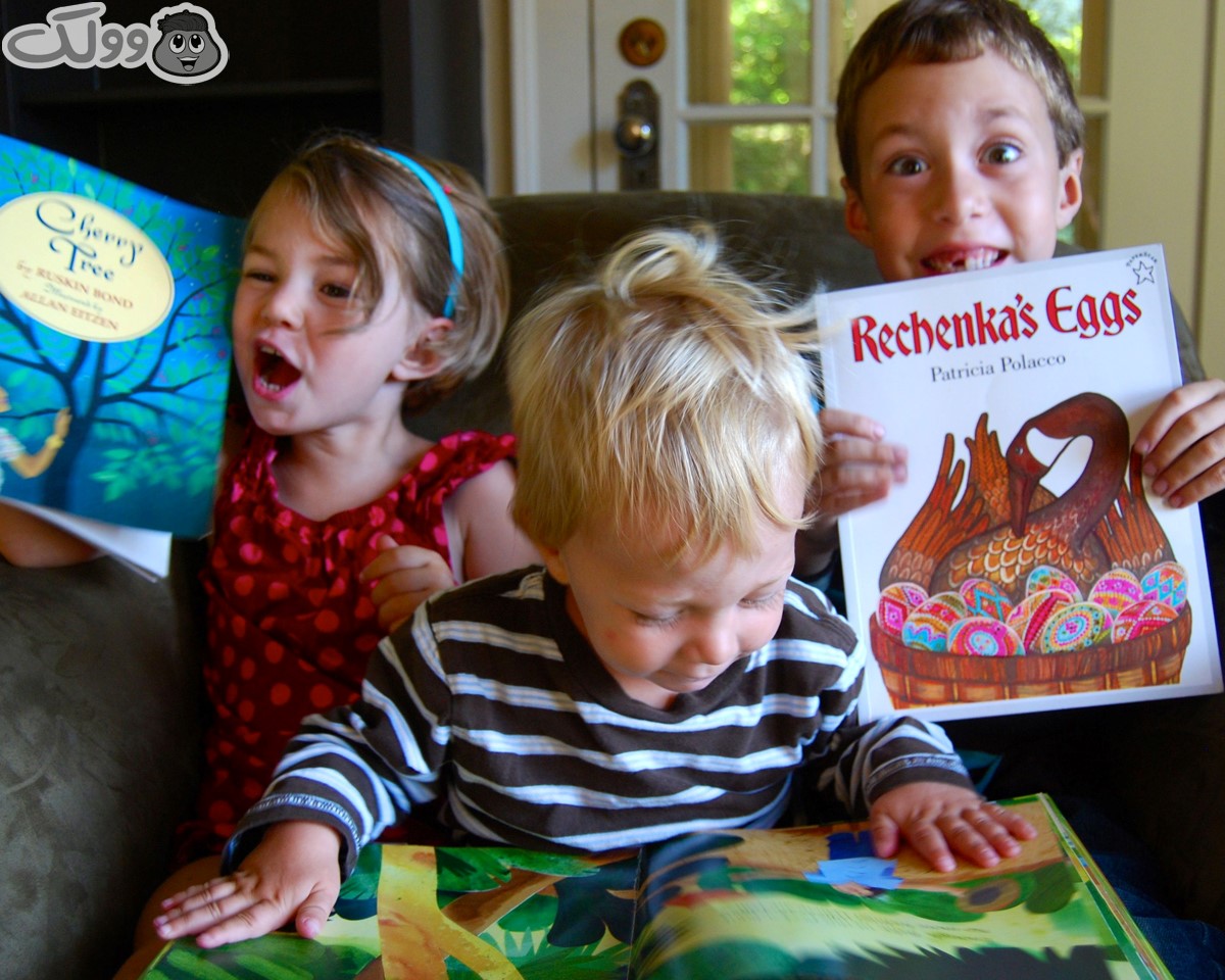کتاب داستان های تصویری در دنیای کودکی